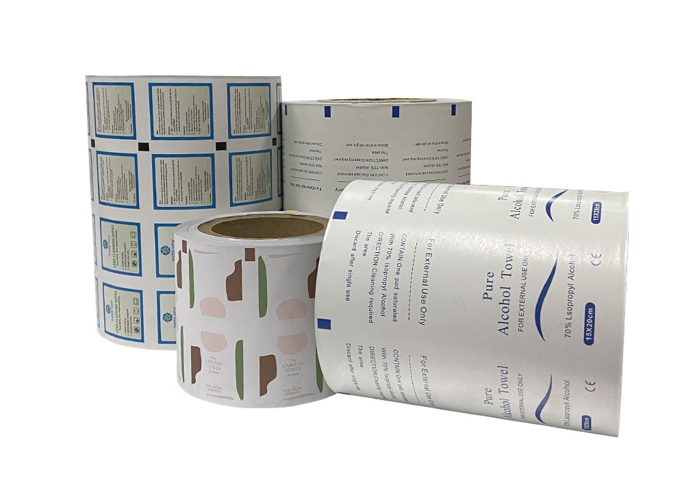 foil paper roll stock of flexo packaging