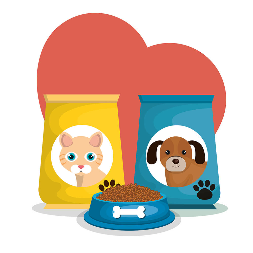 Pet food pouch
