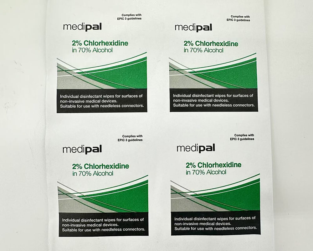 Alcohol Swab Packaging Bag