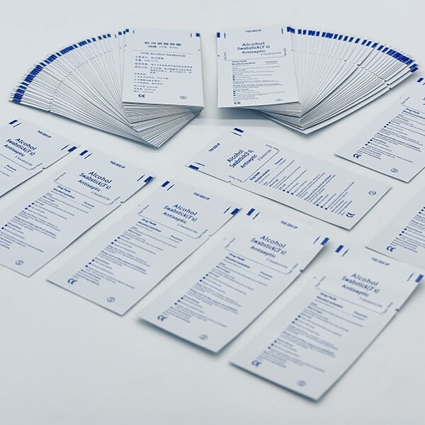 Alcohol Swab Packaging Bag