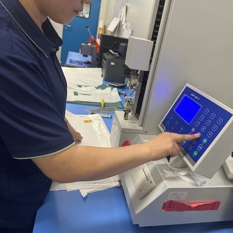 flexible packaging pouches and bags quality testing