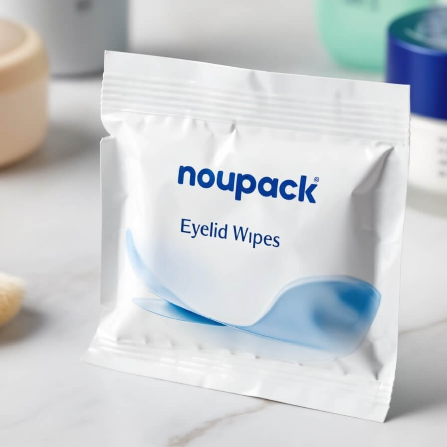 eyelid wipes packaging