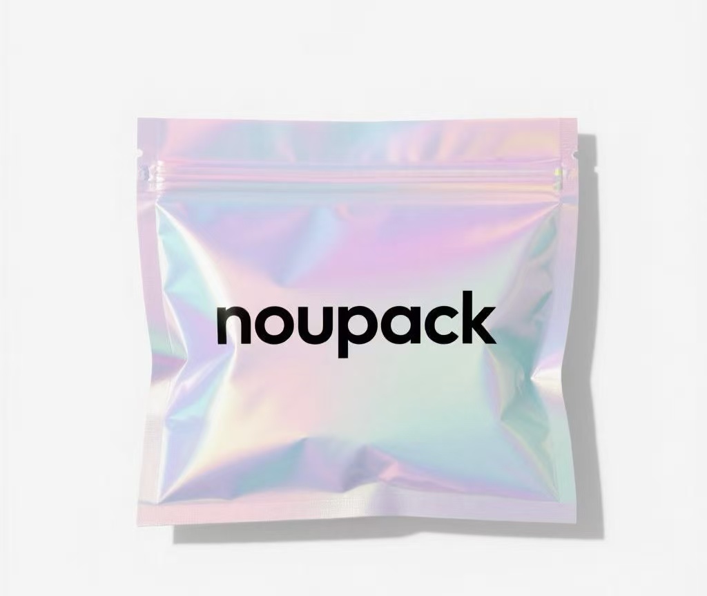 Noupack flex packaging with logo