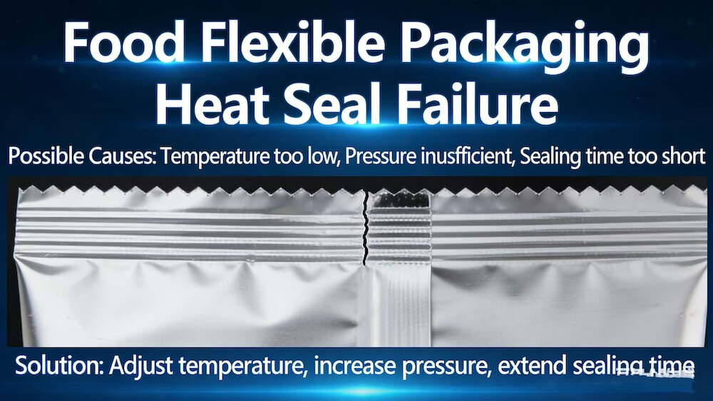 flexo packaging sealing fail