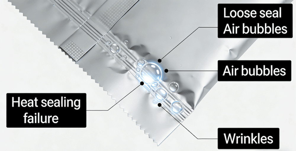 sealing fails reasons